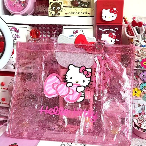 *** SOLD *** Hello Kitty Limited Edition Shoulder Tote Bag - Picture 1 of 5